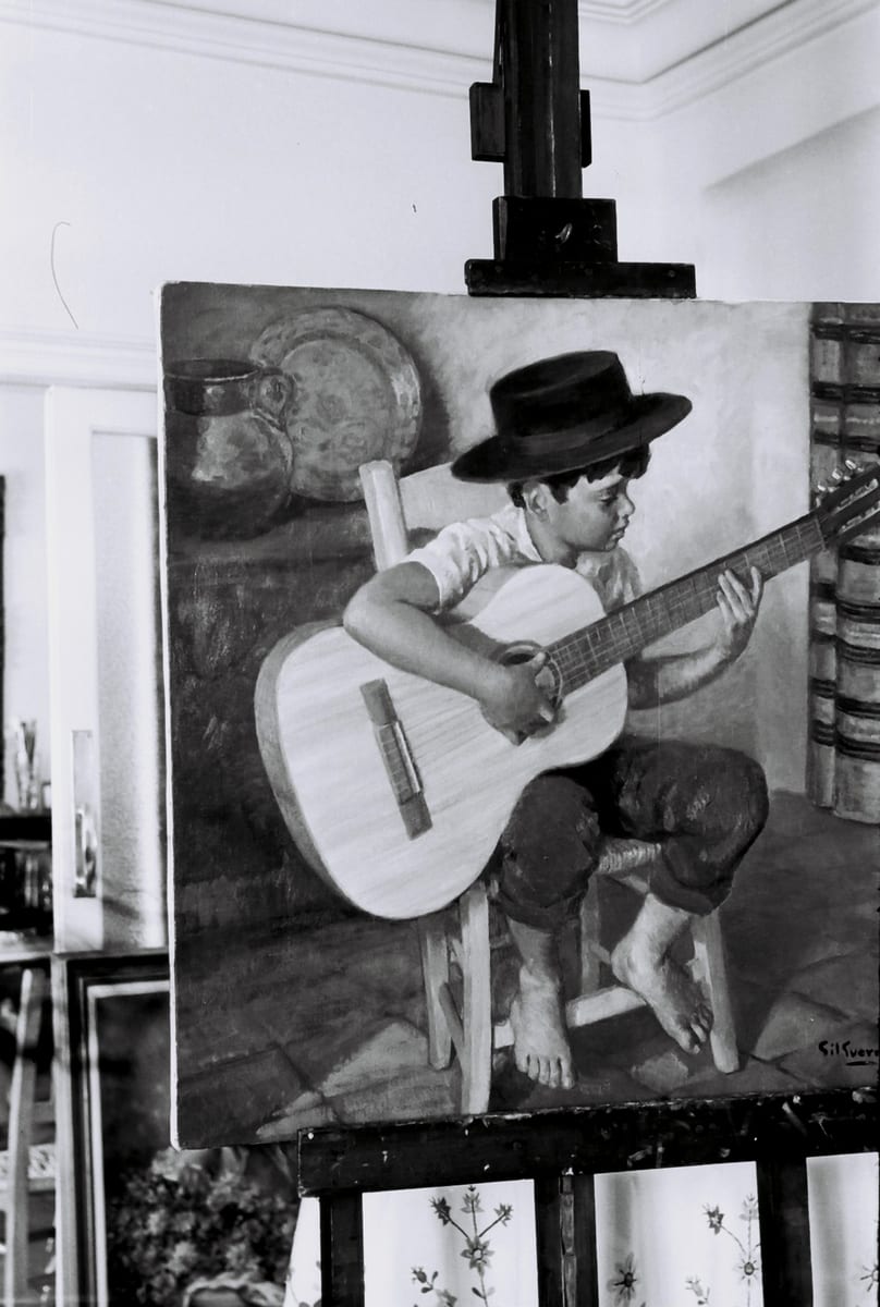 Niño con guitarra
