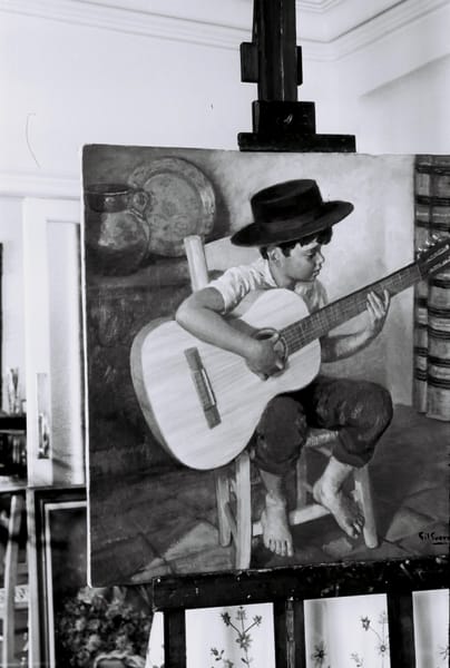 Niño con guitarra