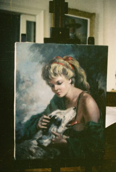 Joven con perro