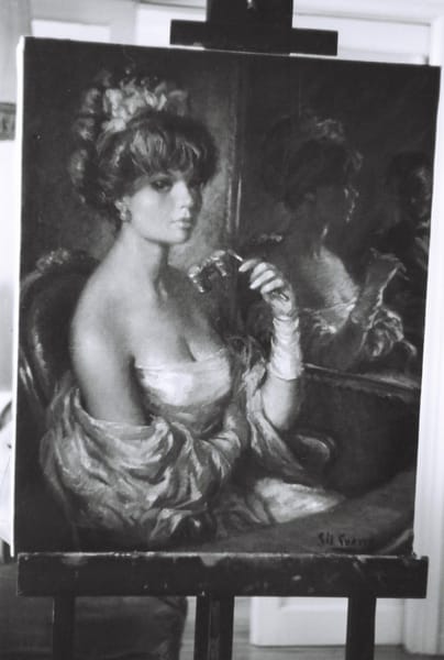 Dama en la ópera