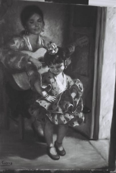 Niña flamenca