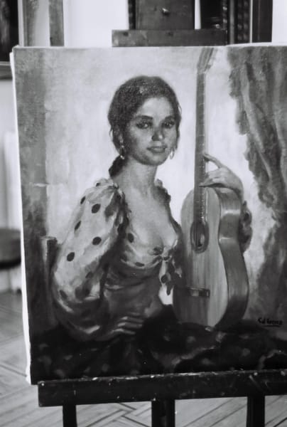 Sevillana con guitarra