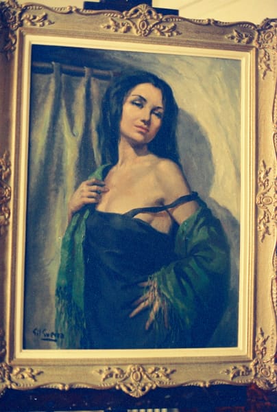 En el camerino