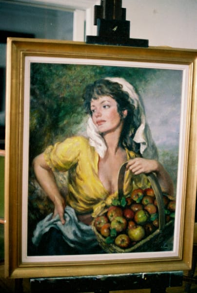 La cosechadora de manzanas
