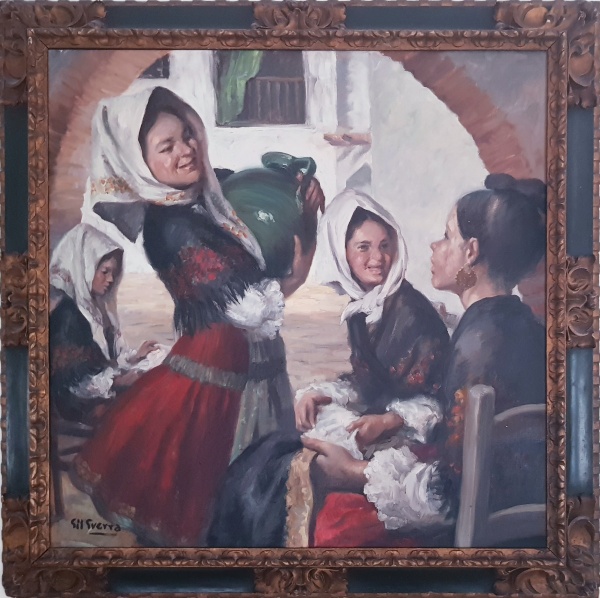 Mujeres con cántaros