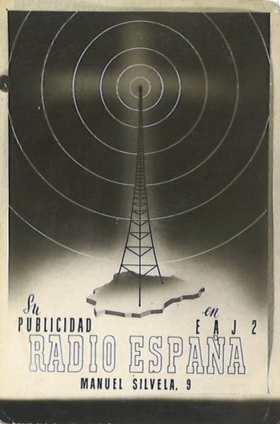 Radio España — Su publicidad en EAJ 2, Manuel Silvela 9