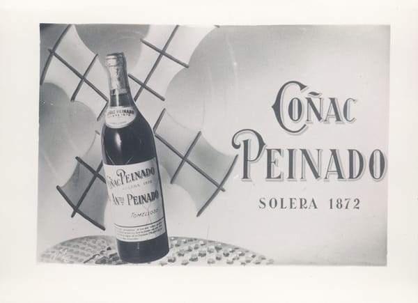 Coñac Peinado — Solera 1872