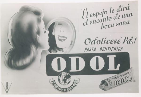 Odol — El espejo le dirá el encanto de una boca sana