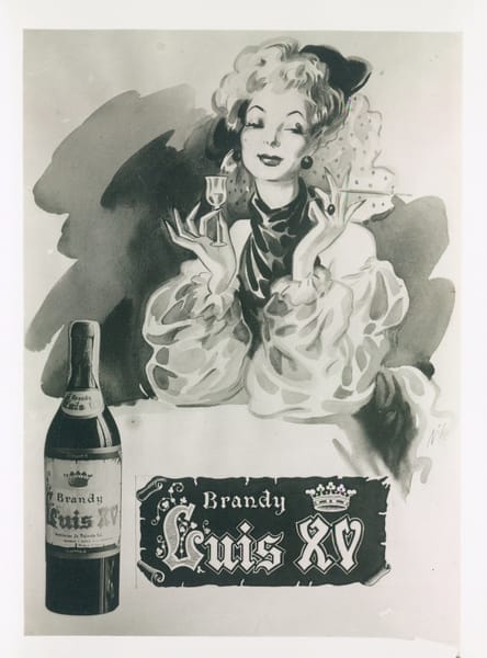 Brandy Luis XV — Destilerías La Pajarita