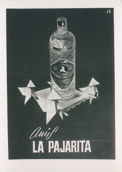Anís La Pajarita — Anisado Fino Extra, Ballesteros y Fernández, Madrid