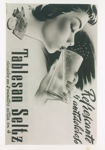 Tablesan Seltz — Refrescante y antidoloroso