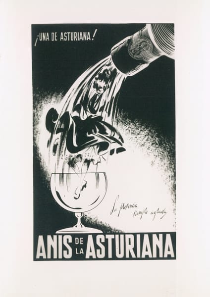 Anís de la Asturiana — ¡Una de Asturiana! Su presencia siempre agrada