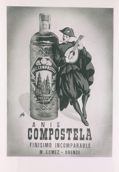 Anís Compostela — Finísimo Incomparable, M. Gómez, Orense