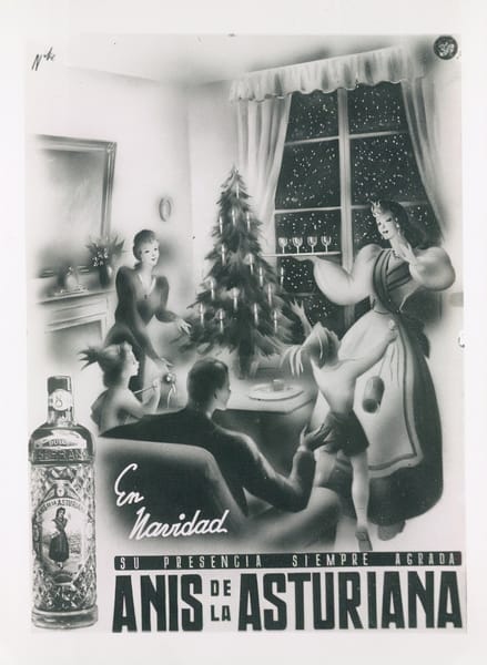 Anís de la Asturiana — En Navidad, su presencia siempre agrada