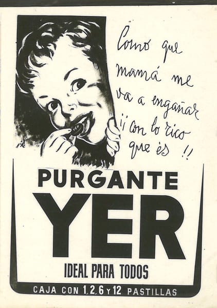 Purgante YER — Como que mamá me va a engañar ¡¡con lo rico que és!!