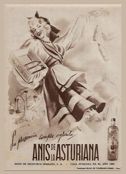Anís de la Asturiana — Su presencia siempre agrada