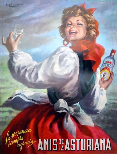 Anís de la Asturiana — Su presencia siempre agrada